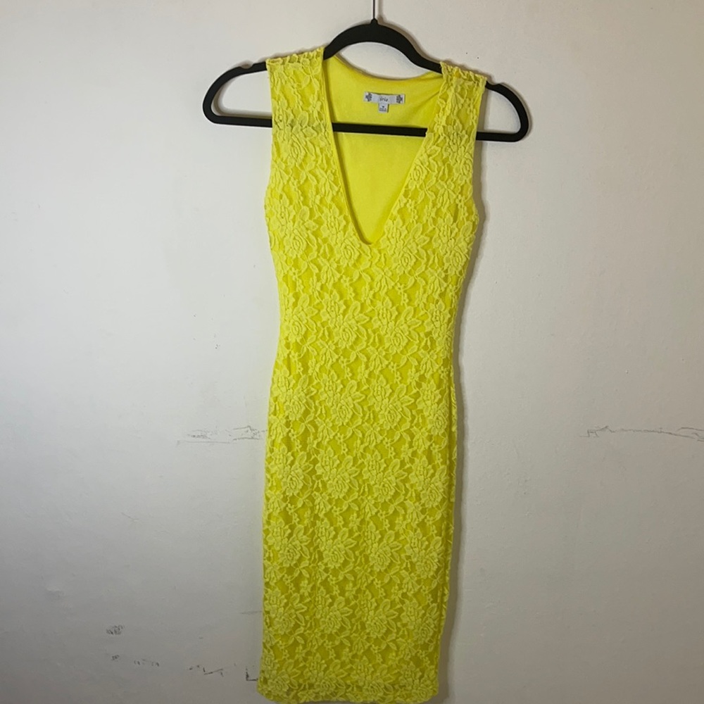 Lace Patterned Midi Dress